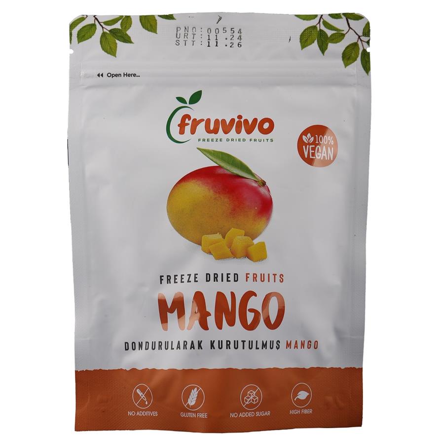 Dondurularak Kurutulmuş Mango